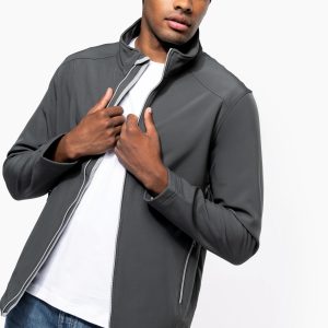 Visuel Veste Softshell 2 couches homme