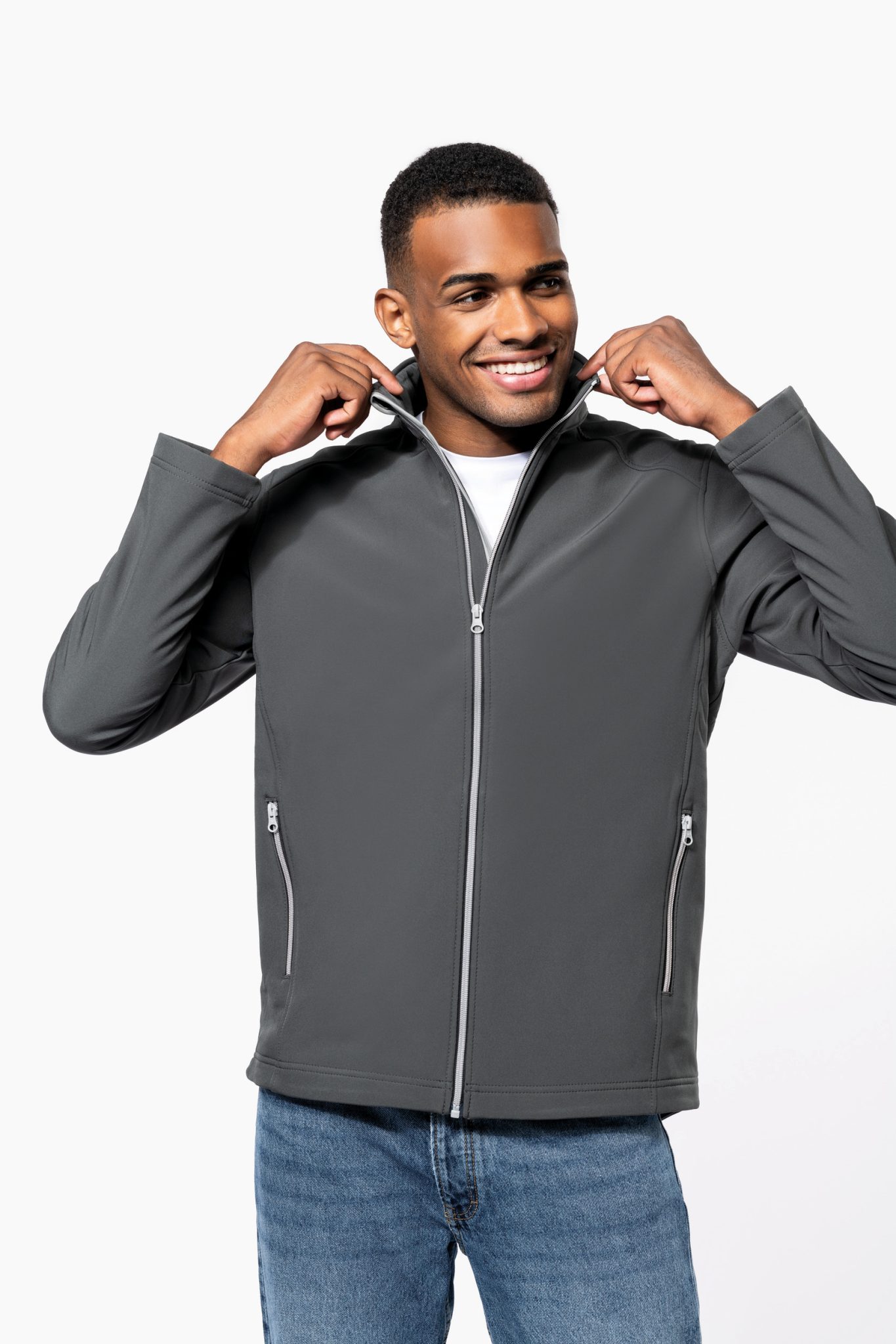 Miniature 3 pour Veste Softshell 2 couches homme