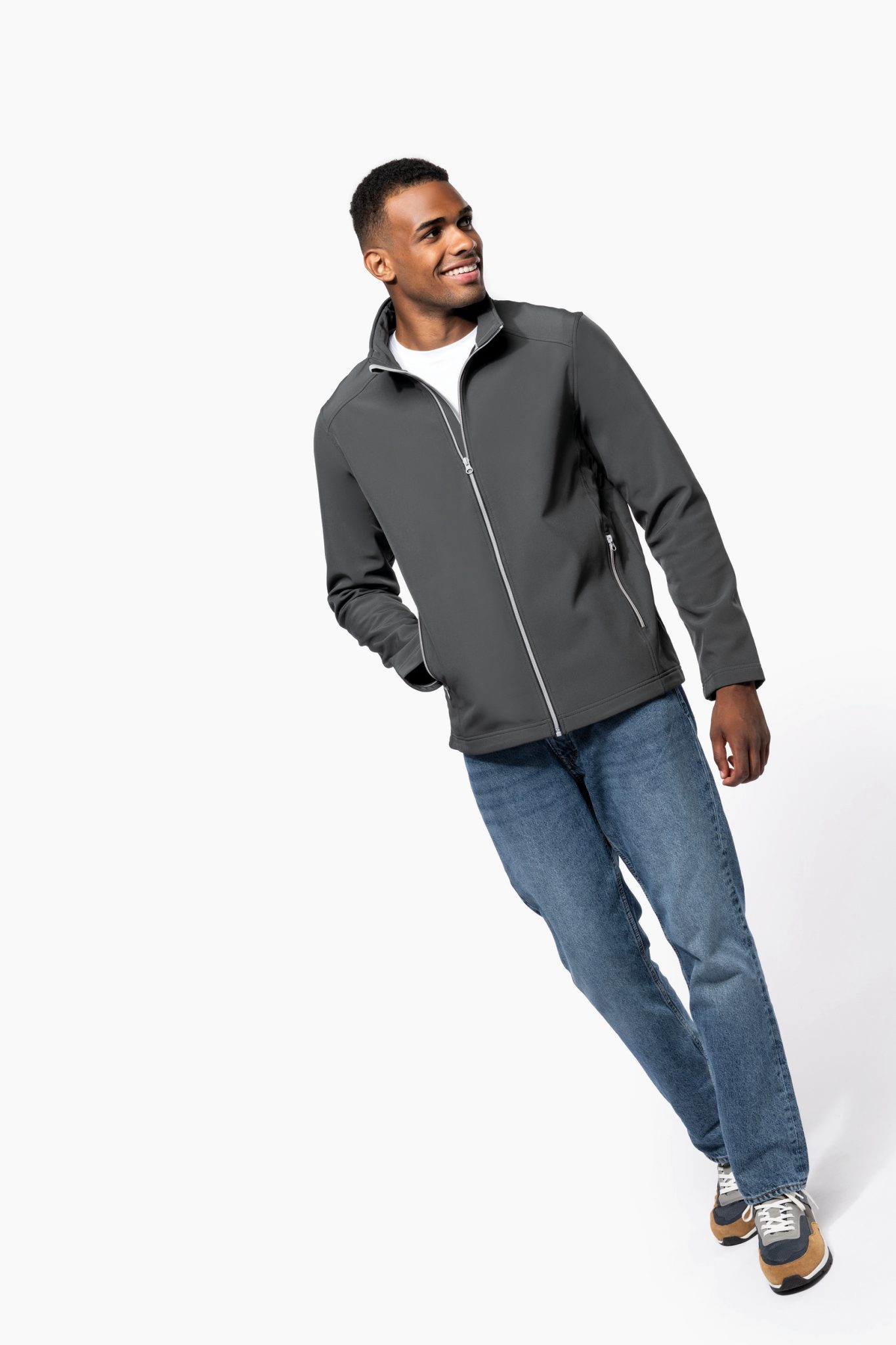 Miniature 5 pour Veste Softshell 2 couches homme