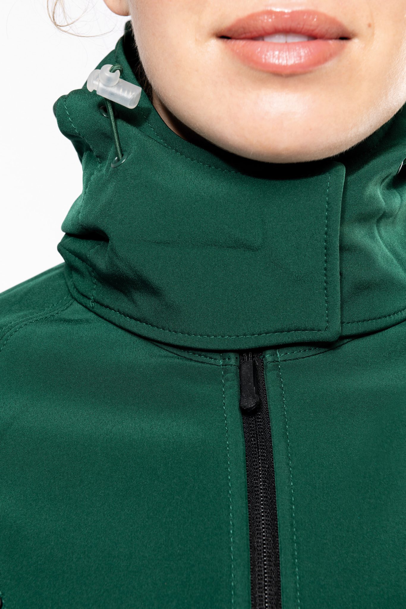 Miniature 9 pour Veste softshell à capuche amovible femme