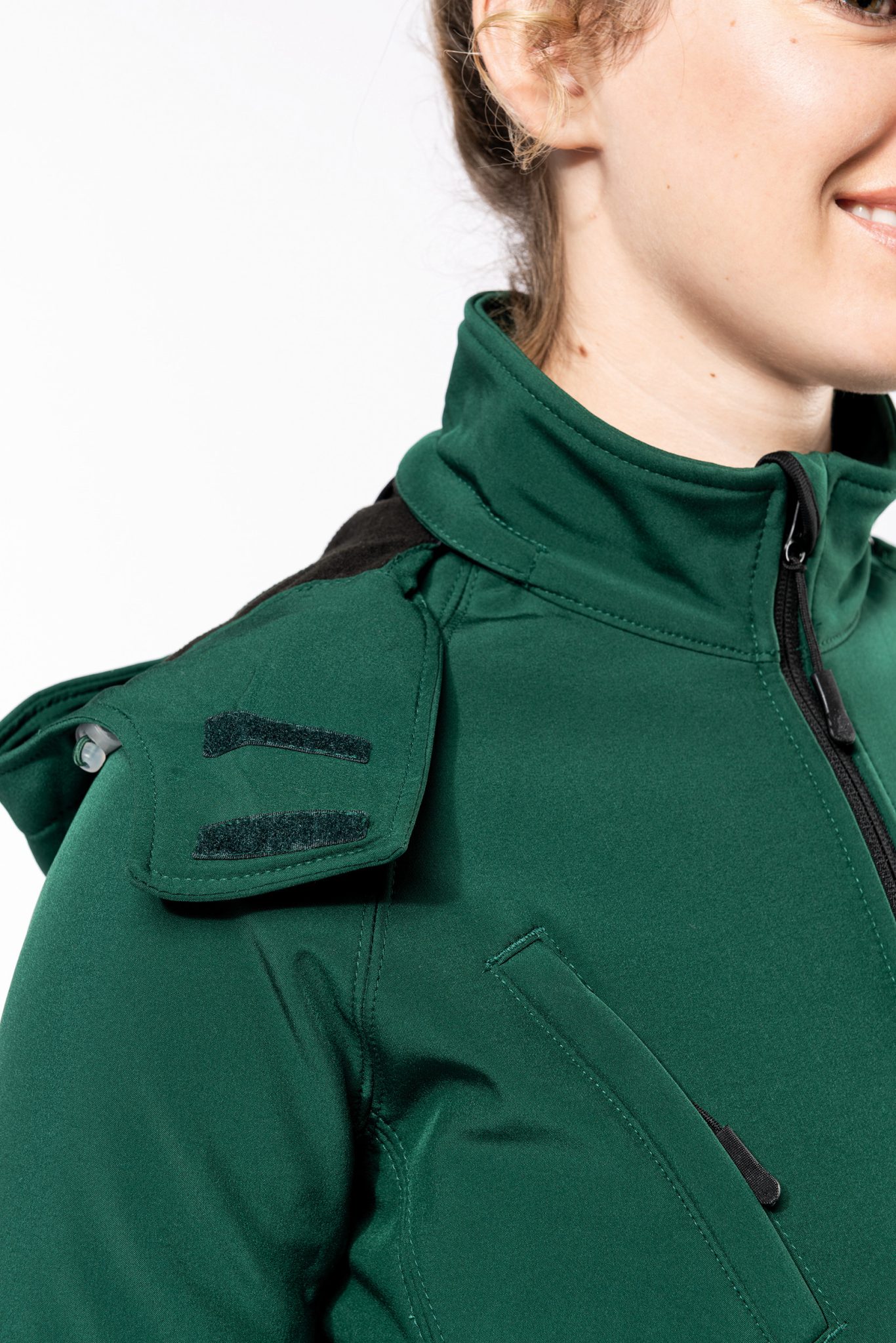Miniature 11 pour Veste softshell à capuche amovible femme