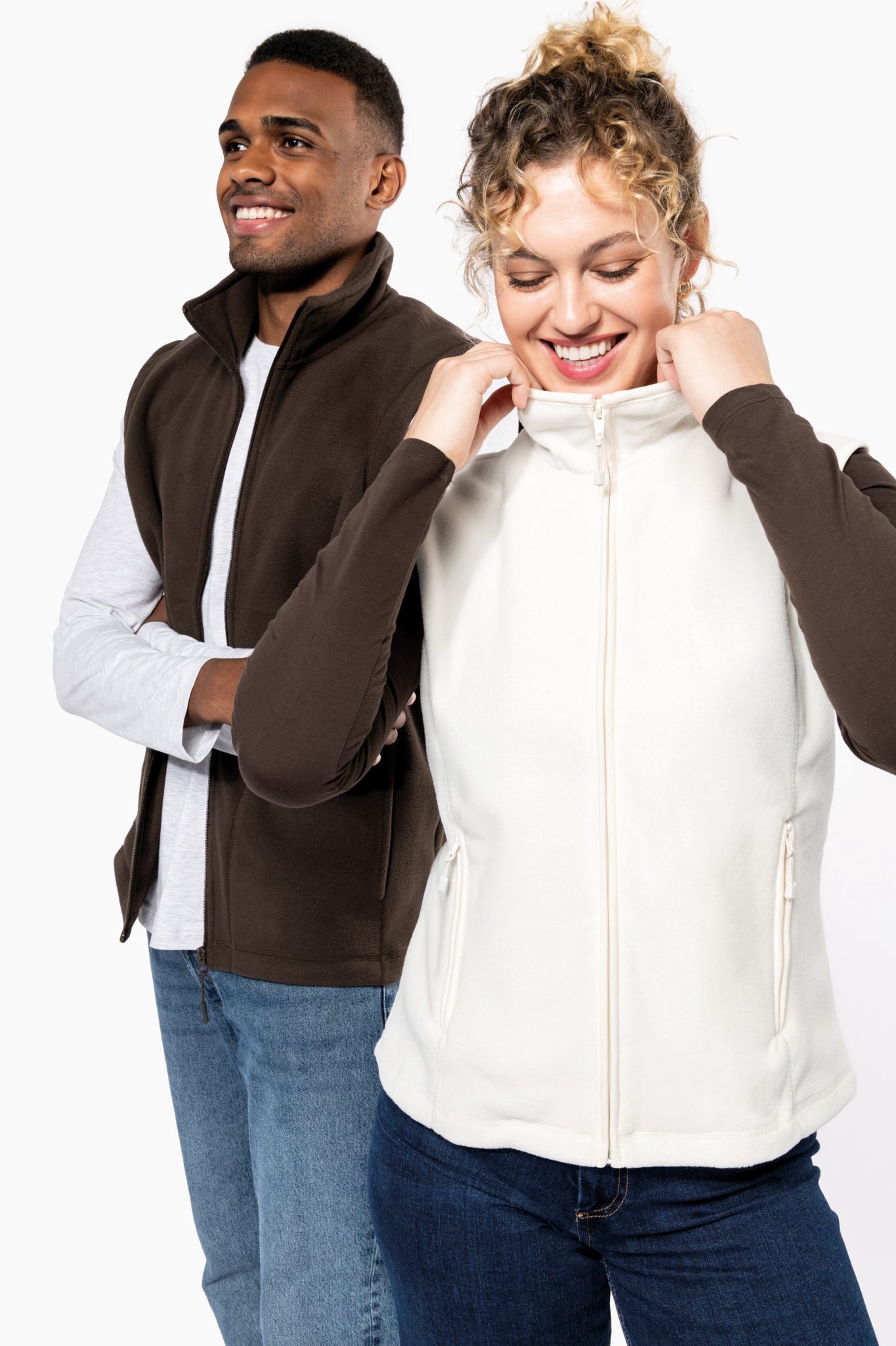 Miniature 6 pour Bodywarmer micropolaire femme