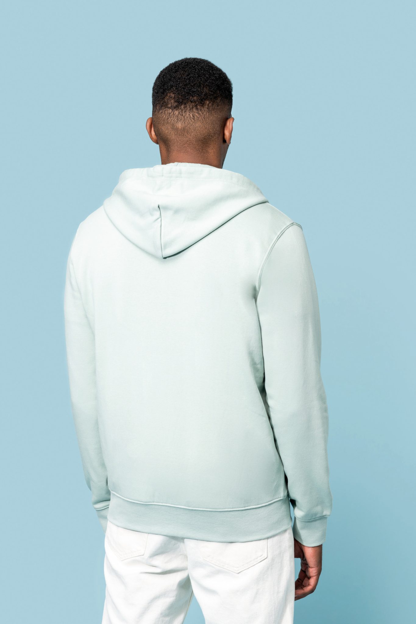 Miniature 2 pour Sweat-shirt écoresponsable zippé à capuche homme