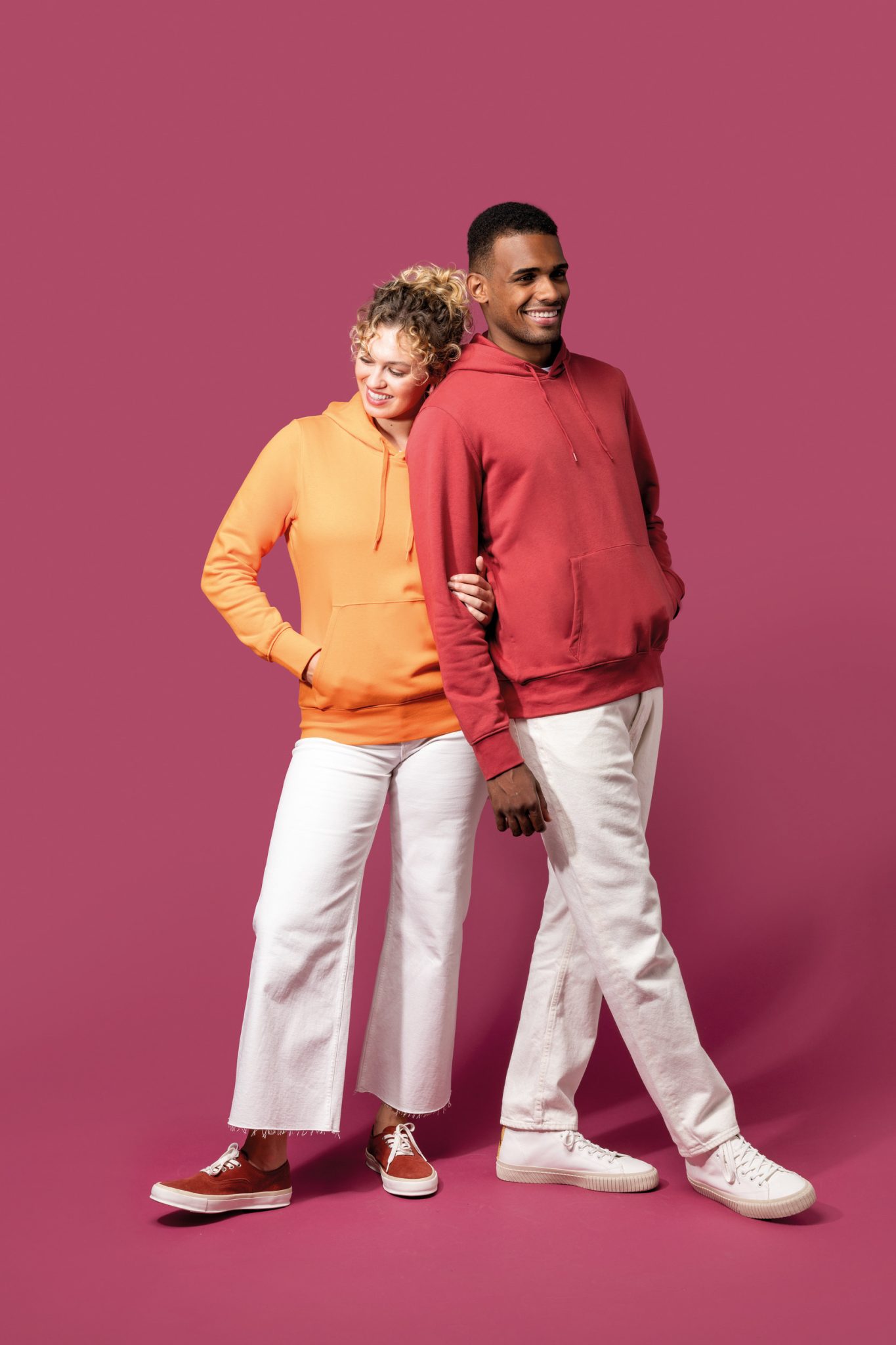 Miniature 8 pour Sweat-shirt écoresponsable à capuche femme