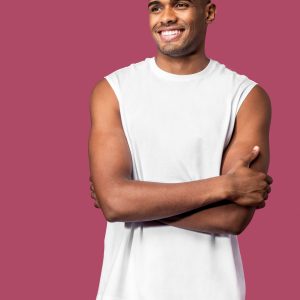 Visuel T-shirt sans manches Bio150 IC homme