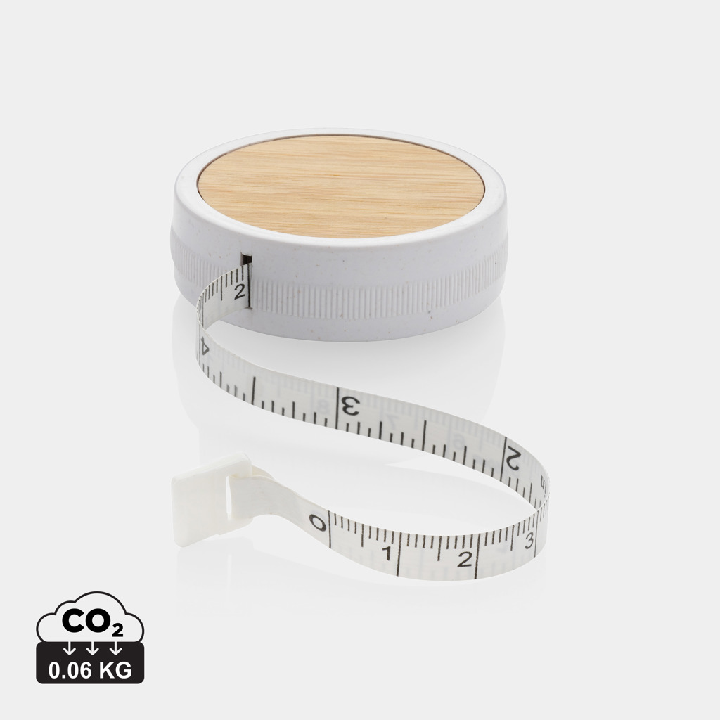Miniature 1 pour Mètre ruban de tailleur en plastique recyclé RCS et bambou
