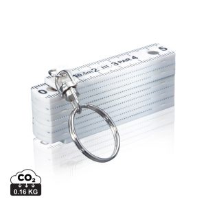 Visuel Mini règle pliable porte-clés