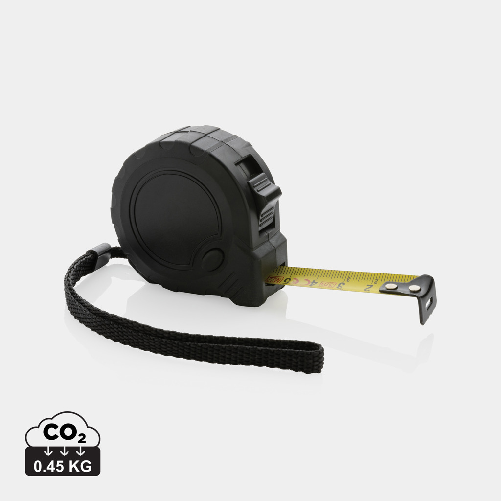 Miniature 1 pour Mètre 3M/16 mm en plastique recyclé RCS avec bouton d'arrêt