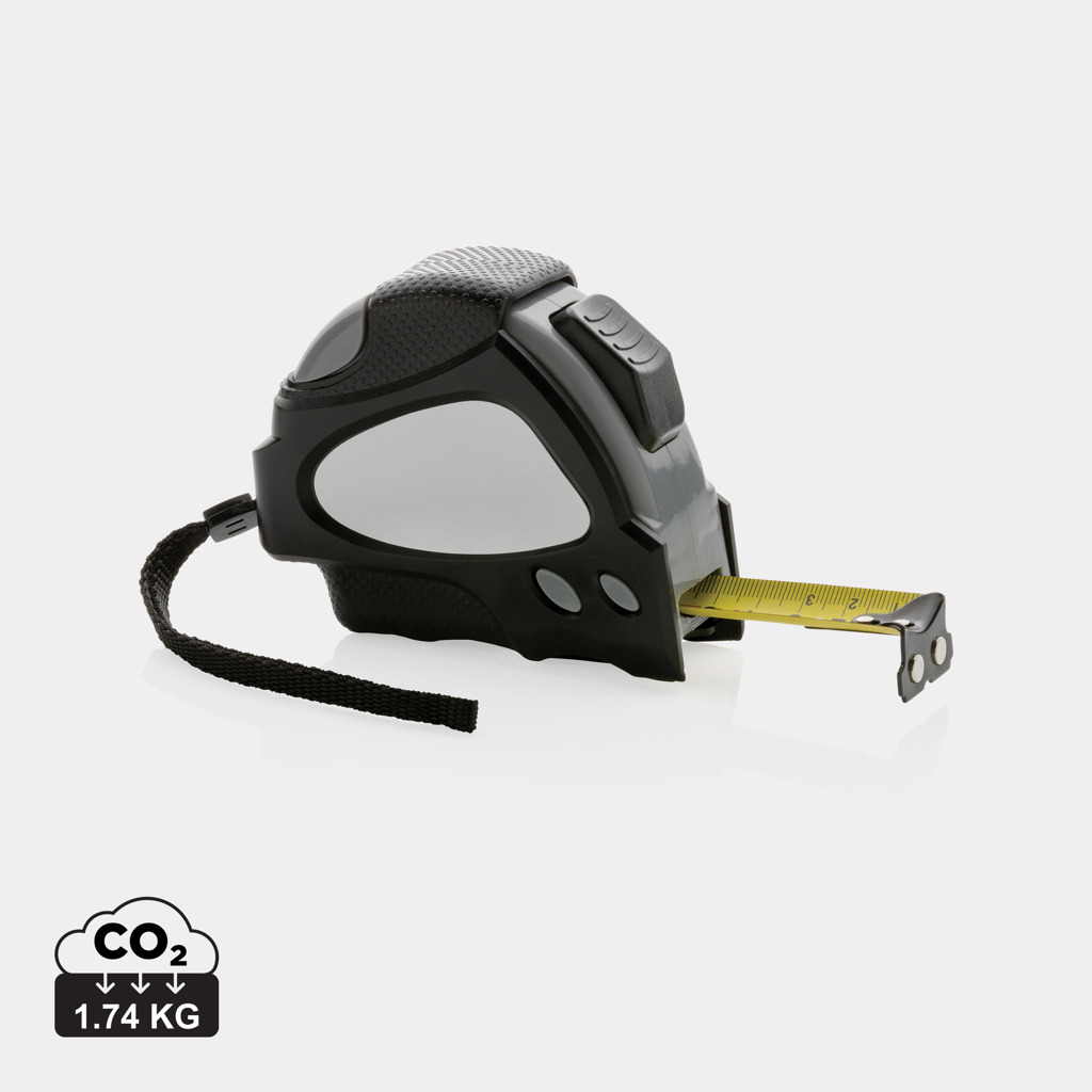 Miniature 1 pour Mètre ruban Auto stop 8M/25mm en plastique recyclé RCS