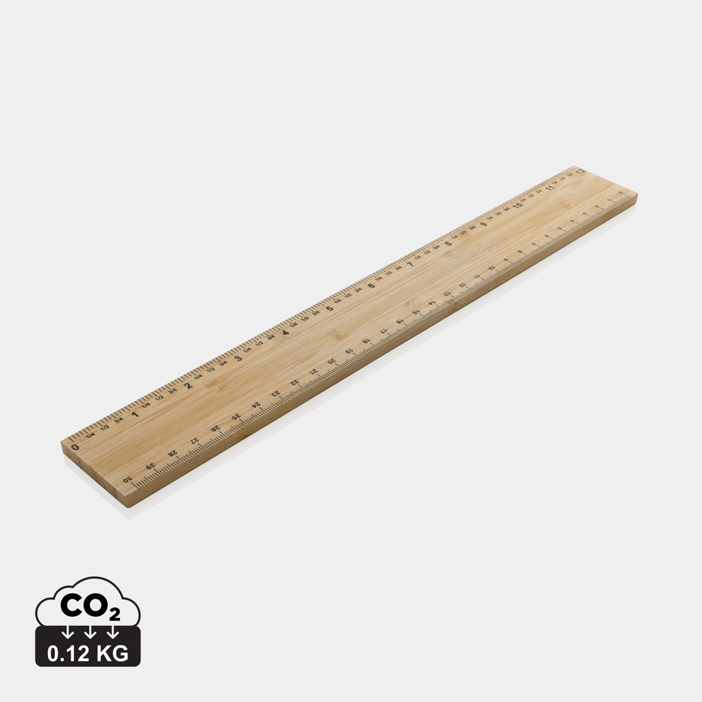 Miniature 1 pour Règle 30cm épaisse et double face en bambou Timberson