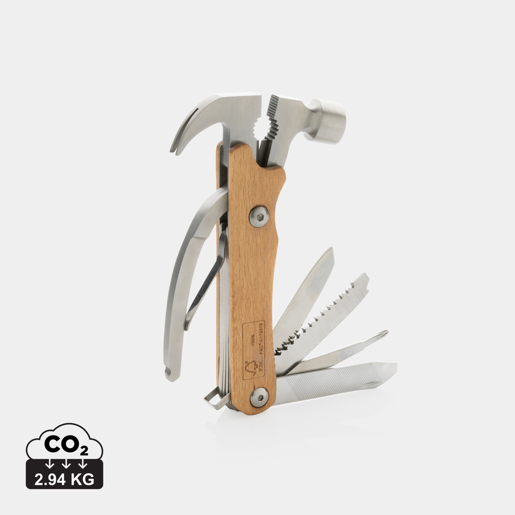 Miniature 1 pour Couteau outdoor en bois FSC®.