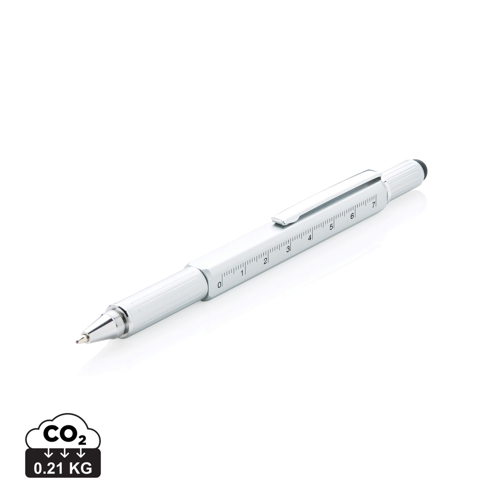 Miniature 15 pour Stylo outil 5 en 1 en aluminium