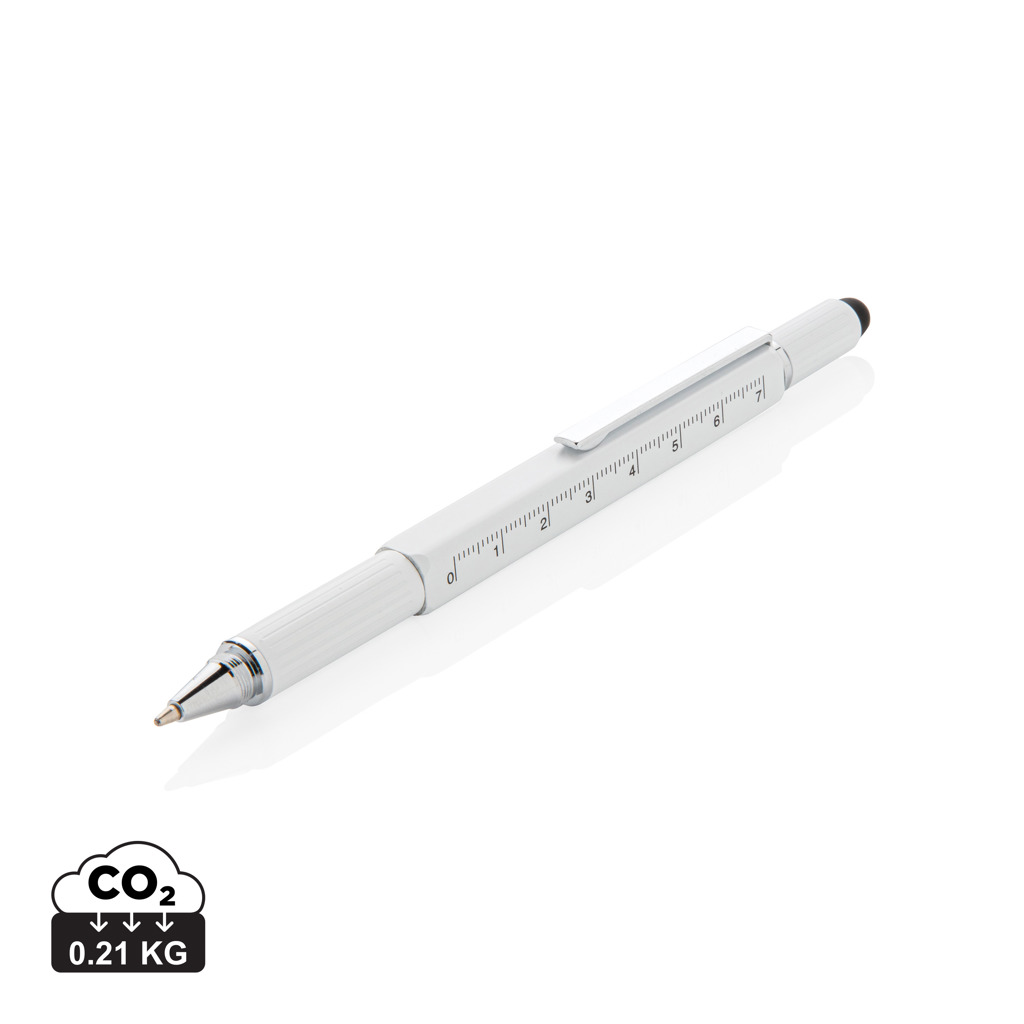 Miniature 16 pour Stylo outil 5 en 1 en aluminium