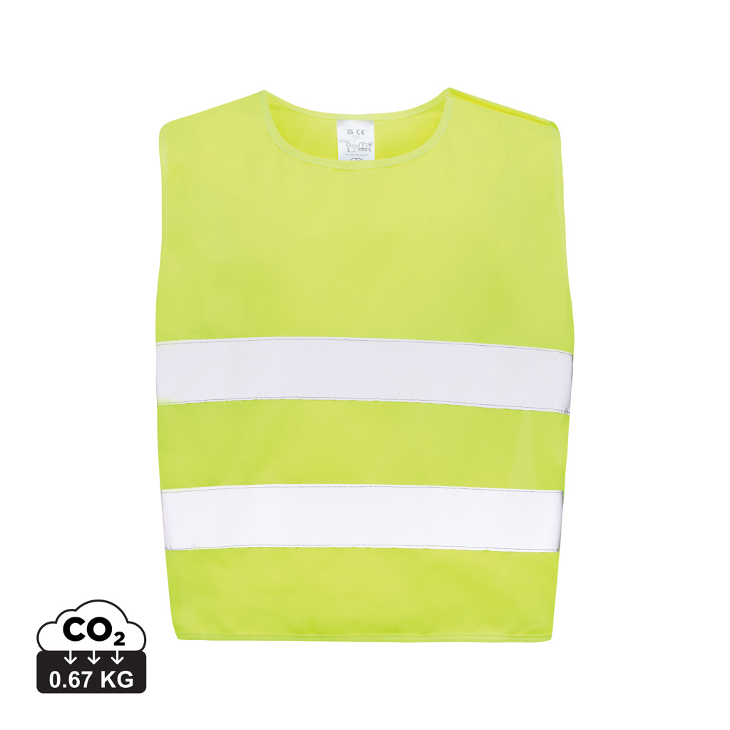 Miniature 1 pour Gilet haute visibilité de signalisation en rPET GRS 3-6 ans