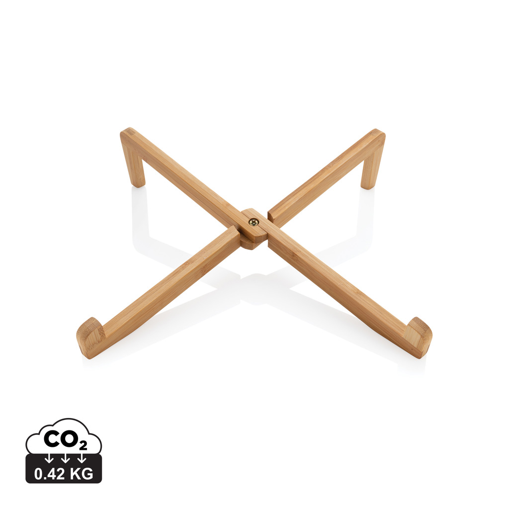 Miniature 1 pour Support ordinateur portable en bambou
