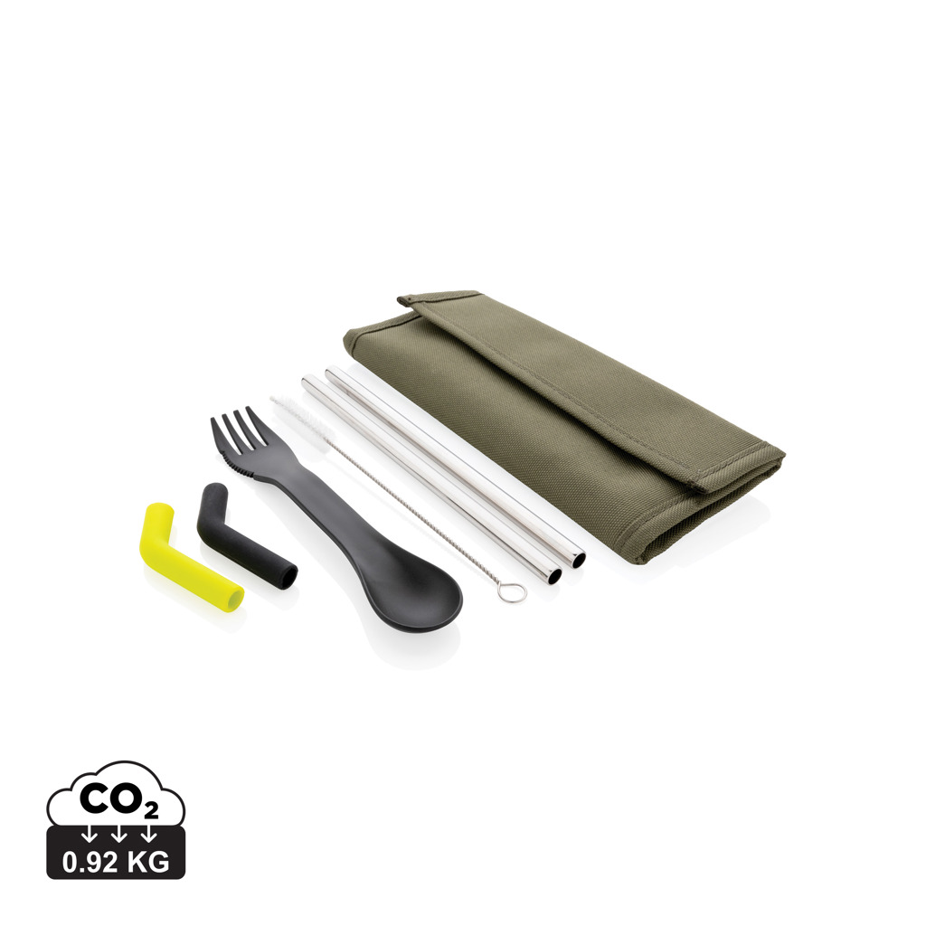 Miniature 15 pour Set pailles 2 pcs et couverts Tierra