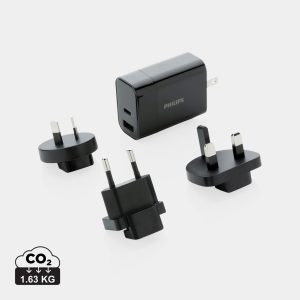 Visuel Chargeur USB de Voyage Philips, USB 30W Ultra Rapide
