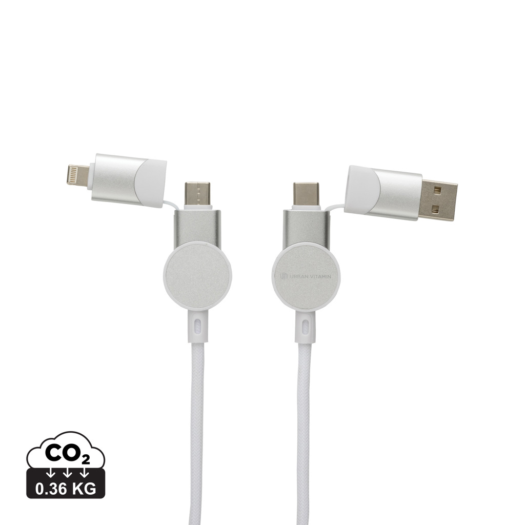 Miniature 15 pour Câble Oakland 6-in-1 à charge 45W en plastique recyclé RCS