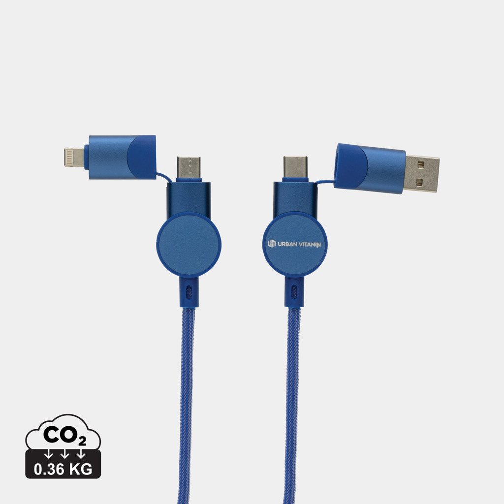 Miniature 16 pour Câble Oakland 6-in-1 à charge 45W en plastique recyclé RCS