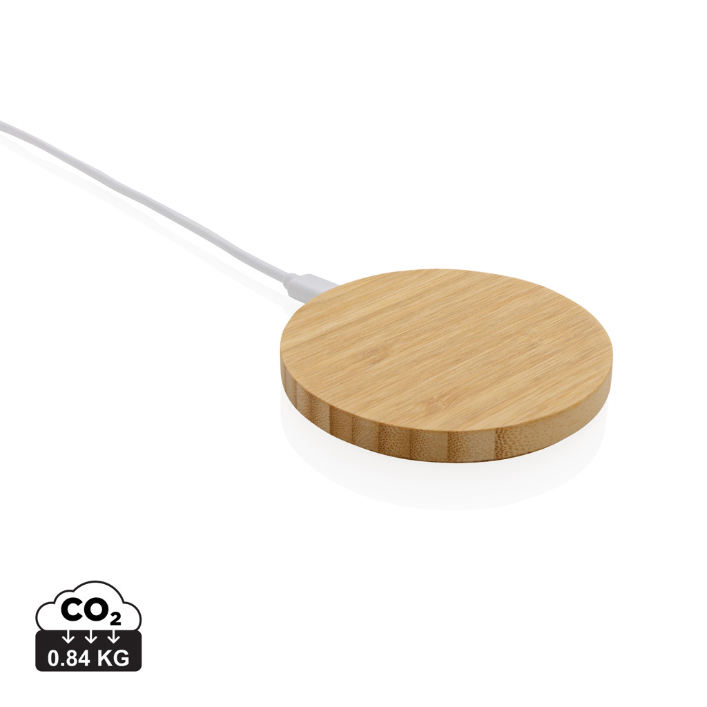 Miniature 1 pour Chargeur sans fil 15W en bambou FSC®