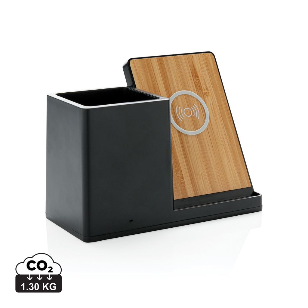 Miniature 1 pour Chargeur 10W avec porte-stylo FSC® et RCS Ontario