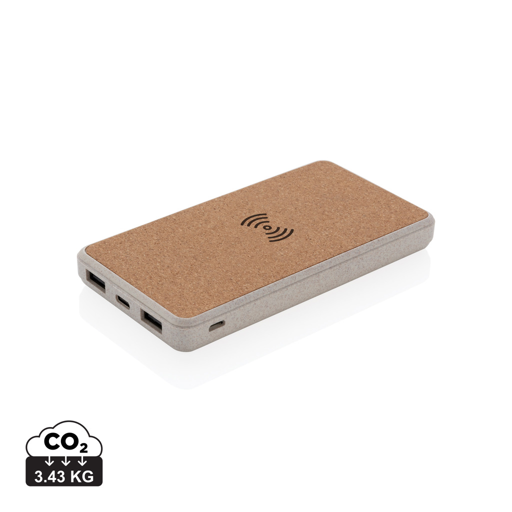 Miniature 1 pour Powerbank 8000 mAh 5W en fibre de paille et liège