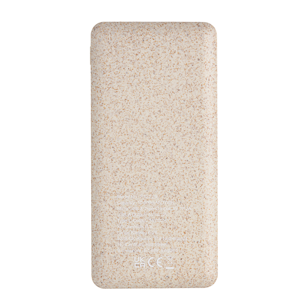 Miniature 7 pour Powerbank en fibre de paille de blé 10.000 mAh