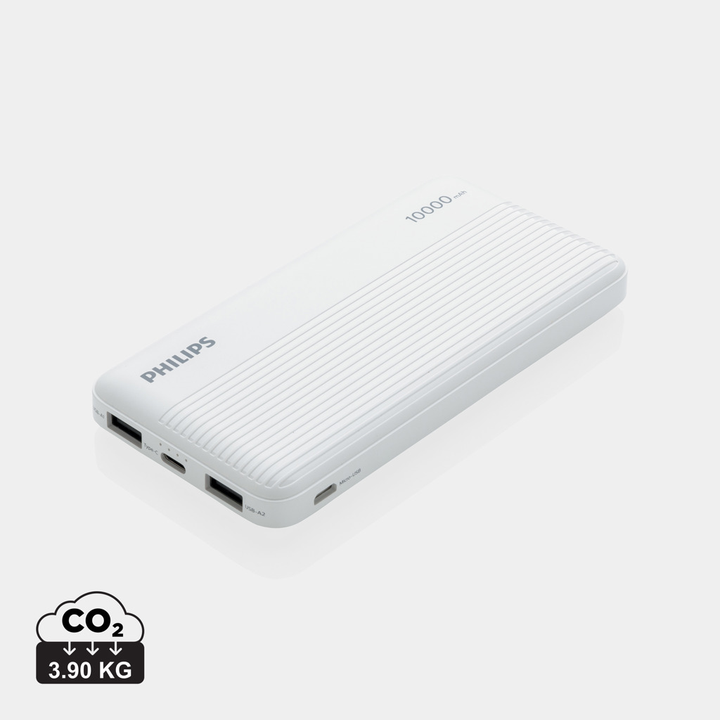 Miniature 1 pour Batterie de Secours Philips Ultra Fine 10,000mAh