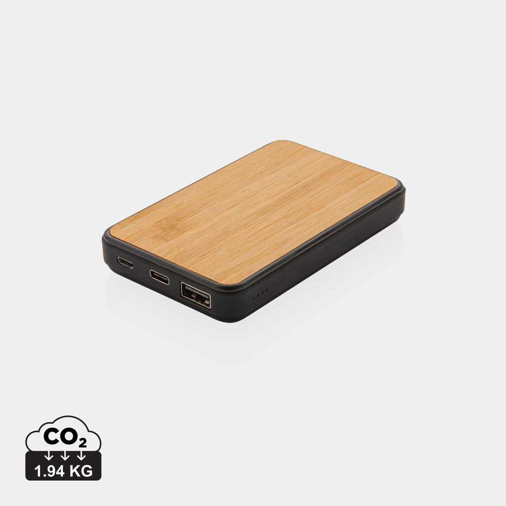Miniature 1 pour Batterie de secours 5000mAh en plastique recyclé FSC® et RCS