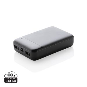 Visuel Batterie de secours 10.000 mAh en plastique recyclé RCS