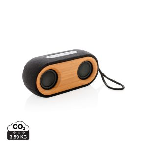 Visuel Double enceinte Bamboo X