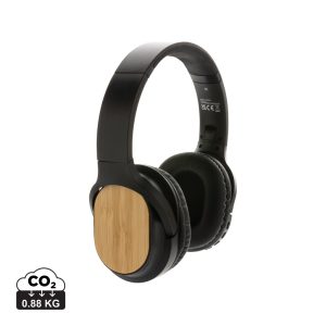 Visuel Casque sans fil pliable en bambou RCS et FSC® Elite