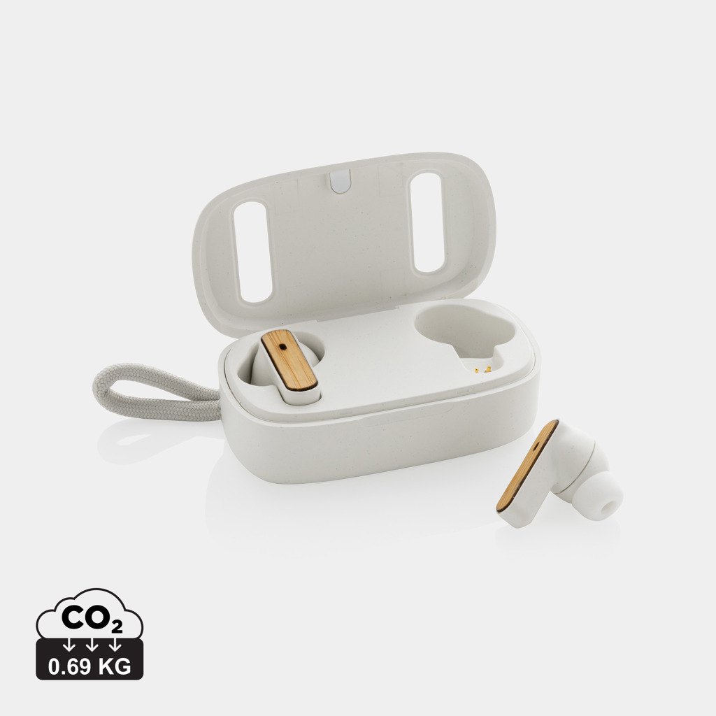 Miniature 13 pour Écouteurs TWS en plastique recyclé RCS et bambou FSC®