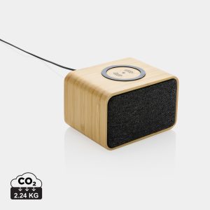 Visuel Enceinte 5W en plastique recyclé RCS et bambou FSC®