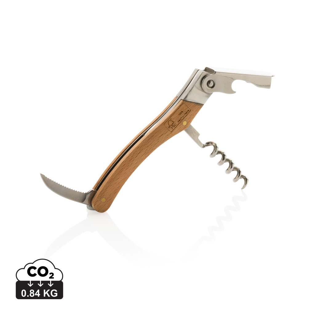 Miniature 1 pour Tire-bouchon en bois FSC®