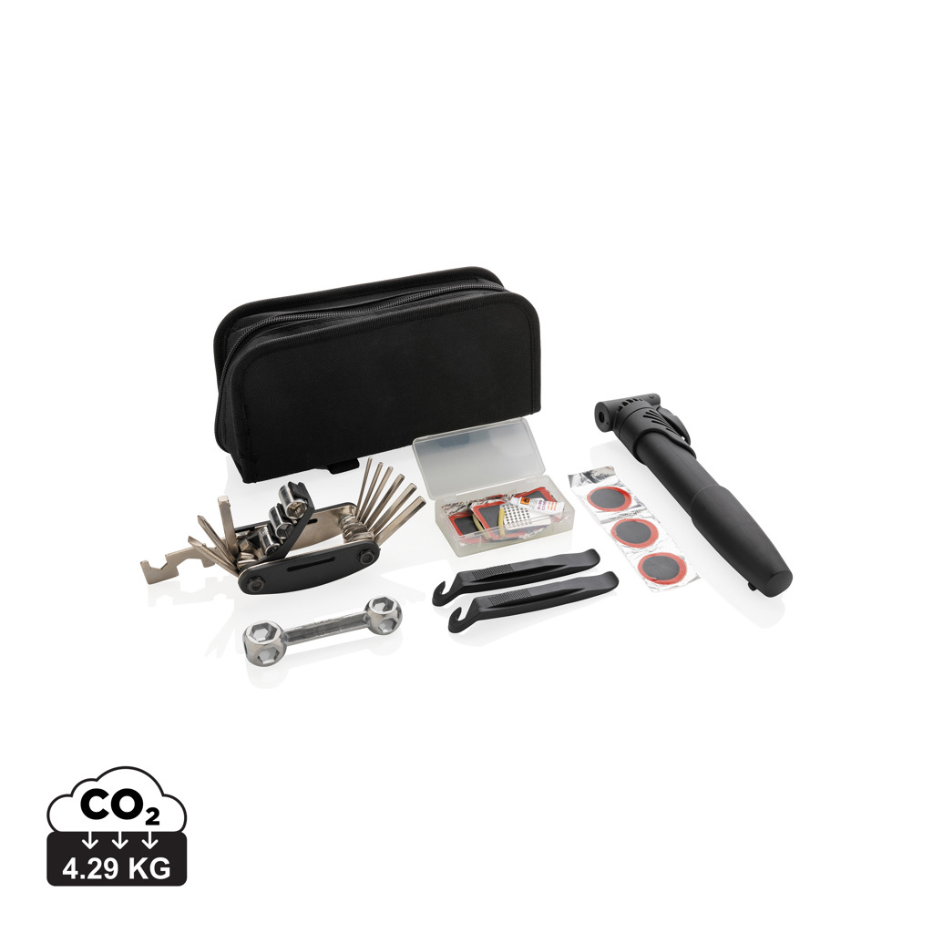Miniature 1 pour Kit de réparation vélo 17 pièces