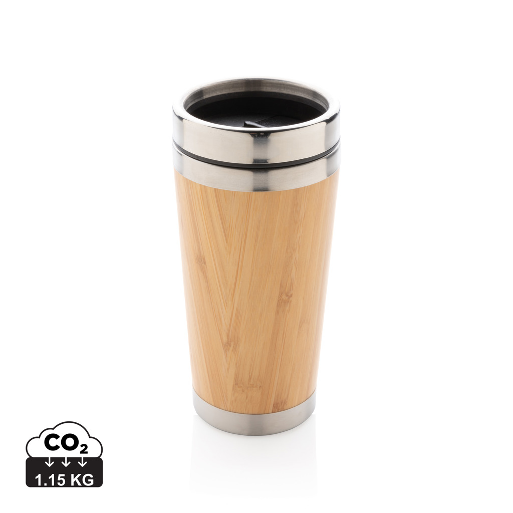 Miniature 1 pour Mug double paroi en bambou