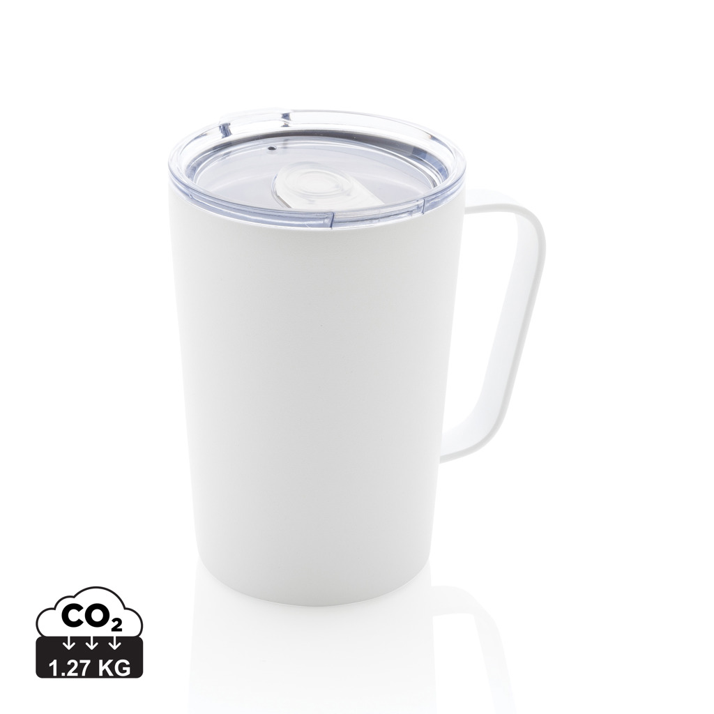 Miniature 16 pour Tasse moderne en acier inoxydable recyclé RCS avec couvercle