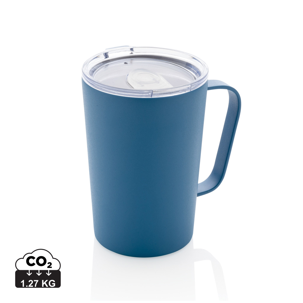 Miniature 17 pour Tasse moderne en acier inoxydable recyclé RCS avec couvercle