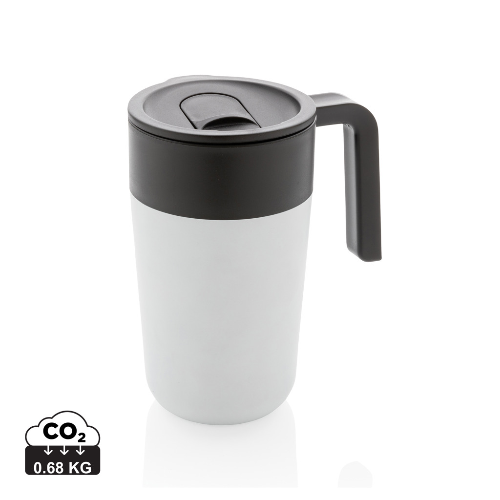 Miniature 14 pour Tasse en acier inoxydable et PP recyclé GRS avec poignée