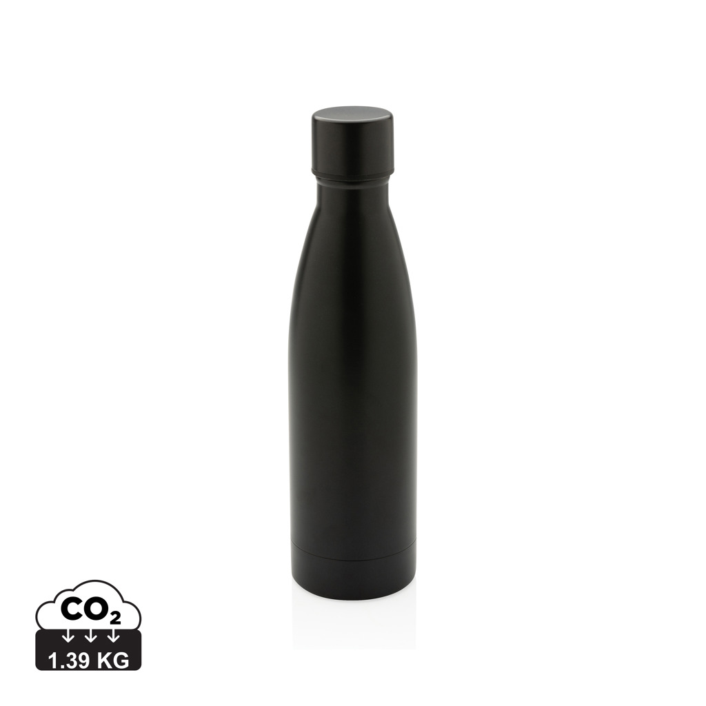 Miniature 1 pour Bouteille iso couleur pleine en acier inoxydable recyclé RCS