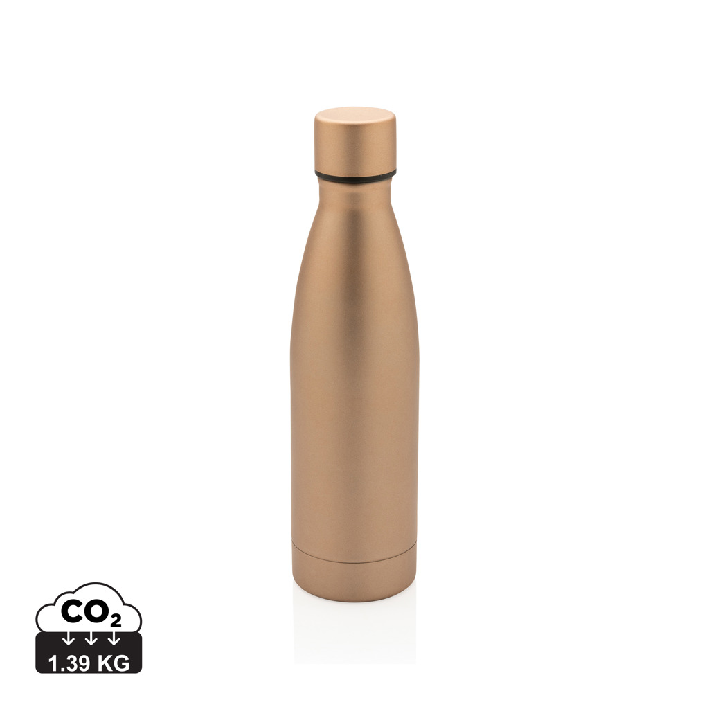 Miniature 20 pour Bouteille iso couleur pleine en acier inoxydable recyclé RCS
