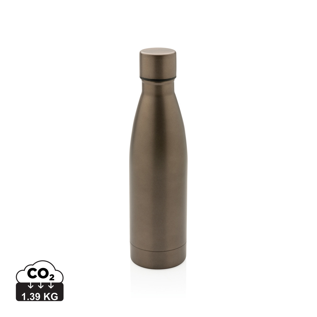 Miniature 21 pour Bouteille iso couleur pleine en acier inoxydable recyclé RCS