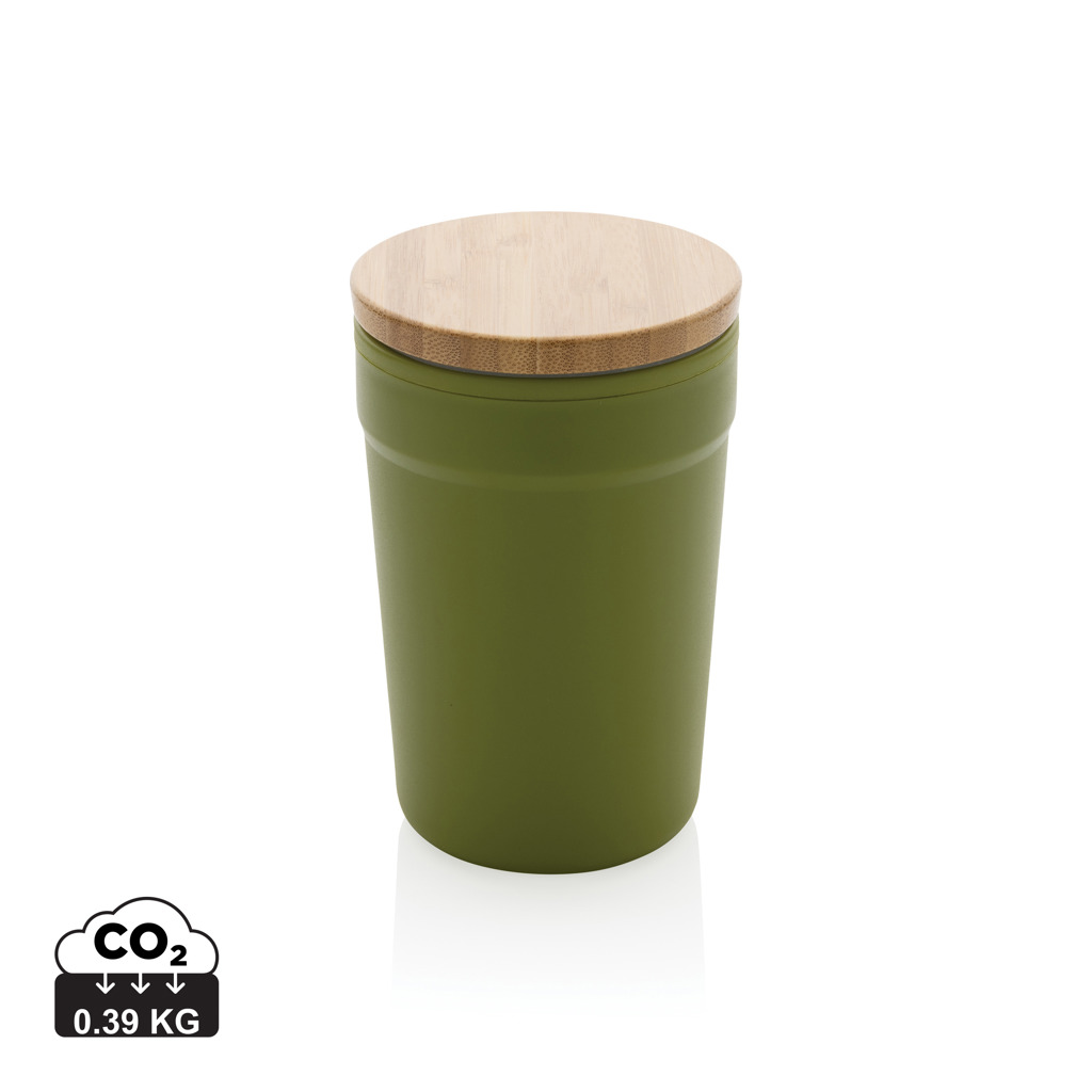 Miniature 14 pour Mug 300ml en PP recyclé GRS avec couvercle en bambou FSC®
