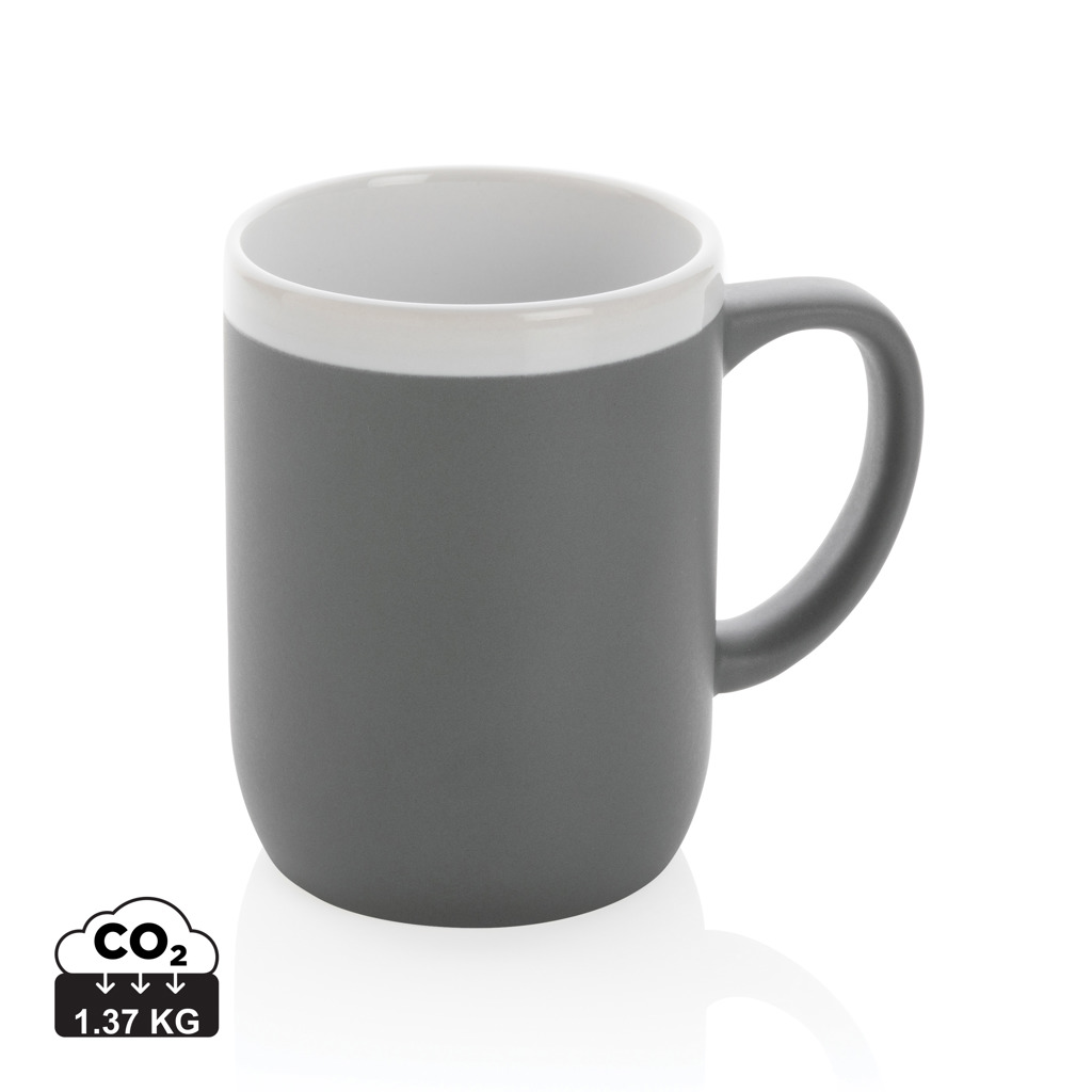 Miniature 12 pour Mug en céramique avec bord blanc