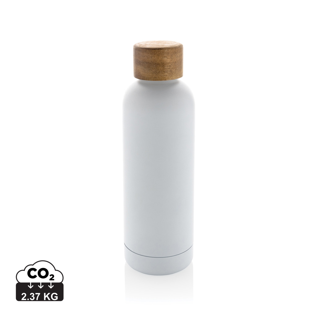 Miniature 13 pour Bouteille iso en acier inoxydable recyclé certifiée RCS Wood