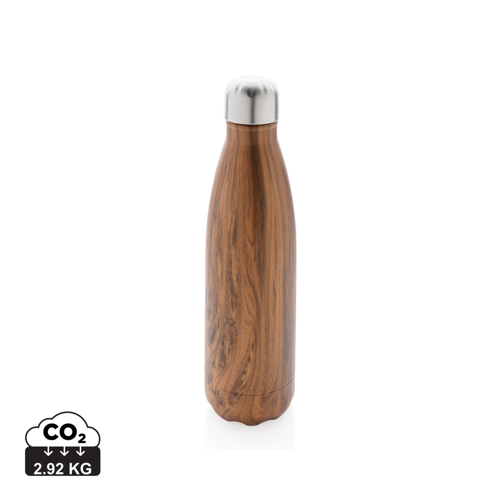 Miniature 12 pour Bouteille isotherme en acier avec effet bois