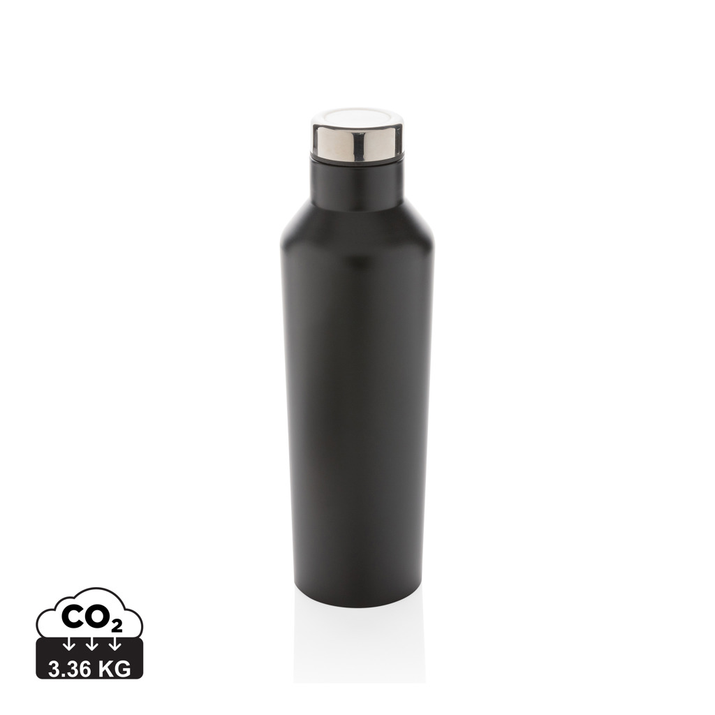 Miniature 1 pour Bouteille isotherme en acier inoxydable au design moderne