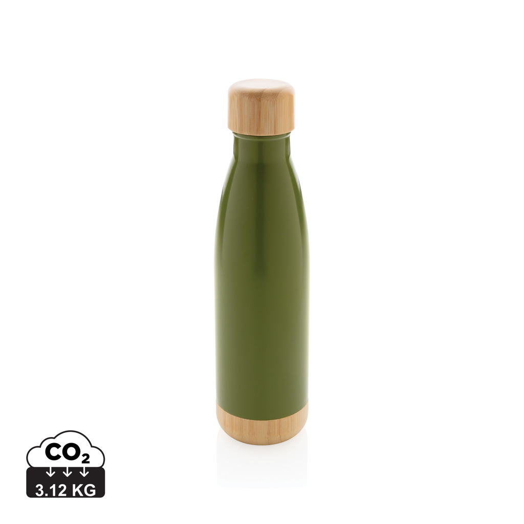 Miniature 15 pour Bouteille isotherme en acier avec finition bambou