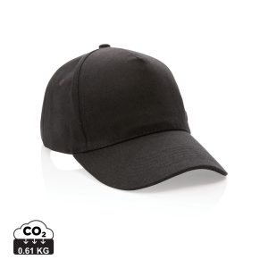 Visuel Casquette 5 panneaux en coton recyclé 280gr IMPACT